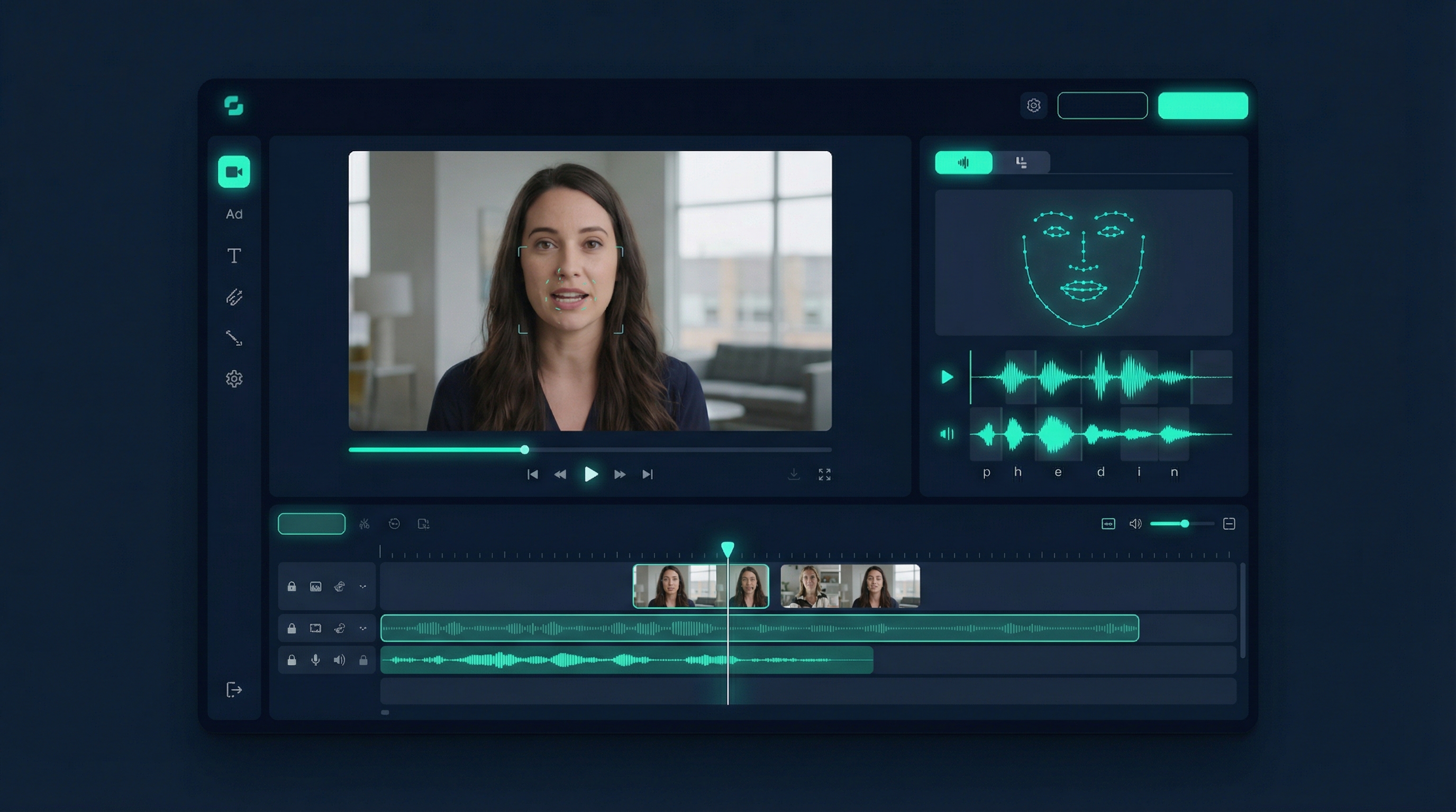 Sync Labs lip-sync dashboard
